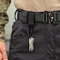 Miniatyrbilde 5 av 5: 5 Nylon Belt Karabinere med Molle Loop for Klatring, Fotturer, Utendørs