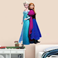 Miniatyrbild 4 av 5: Frozen Disney Väggdekaler Frozen Vardagsrum Avtagbara Elsa Vägg