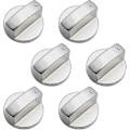 Miniatyrbilde 1 av 5: 6 stk. Universelle Metallkontrollknapper Gasskomfyrknapper 6mm Universelle Kontrollknapper Komfyrknapper for Gasskomfyr Kokeplate Ovn