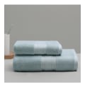 Miniatyrbillede 2 af 5: Håndklæder - Premium bambusbomuldsbadehåndklæder - Ultra absorberende, bløde