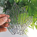 Miniatyrbild 3 av 5: Regnbåge prisma solfångare statisk glasdekal PVC anti-kollision