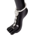 Miniatyrbild 5 av 5: Pärla Barfota Sandal Fot Smycken Anklet Armband Fotkedja, 1