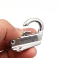Miniatyrbilde 4 av 5: Fenderkrok, 2-delt fenderkrok i rustfritt stål av klasse 316