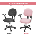 Miniatyrbild 2 av 5: Rosa stretchig kontorsstolsskydd tjockt kontorsstolsskydd kontorsstolsskydd datorsstolsskydd universellt kontorsstolsskydd (2 st/set, rosa)