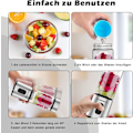 Miniatyrbillede 4 af 5: Blender Mixer, 400ML Bærbar Smoothie Blender Mini Mixer med 6 Rustfri Stål Blade, USB Mini Blender til Juice, Shakes og Babymad