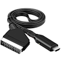 Pikkukuva 1 / 5: Scart–HDMI-kaapeli – Scart–HDMI-sovitin – All-in-One Scart–HDMI 1080p/720p ääni- ja videomuunnin