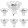 Miniatyrbillede 1 af 5: GU5.3 35W 12V Halogenpære, MR16 Halogen Spotpære, 6-pak