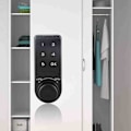Miniatyrbilde 4 av 4: Digital Dørlås Elektronisk Skapslås Passordtilgangslås Digital Tastaturkodet for Skap Skuff Kontor Hjem med Tilbehør