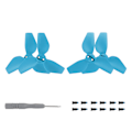 Miniatyrbillede 1 af 5: Propeller til DJI Neo Propeller Blades Udskiftningspropeller Letvægts Drone Vinger Tilbehør til DJI Neo, 2016S Propeller (Blå)