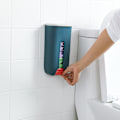 Miniatyrbillede 3 af 5: Opbevaringsholder til indkøbsposer (blå) - Dispenser til plastikposer - Organiser