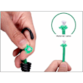 Miniatyrbilde 3 av 5: 15 stk. strammekrok, presenningstrammerkrok elastisk campingstrammere med krok, elastisk stropp for presenninger