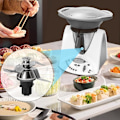 Miniatyrbillede 3 af 5: Kompatibel kniv til Thermomix Bimby TM31 TM 31 Knive Blender Skarp Klinge i Rustfrit Stål