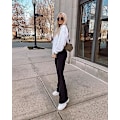 Pikkukuva 4 / 5: Naisten Leopardikuvioiset Leggingssit - Bootcut Joogahousut  Bootleg Työhousut Mekkohousut MEDIUM