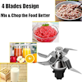 Miniatyrbillede 5 af 5: Kompatibel kniv til Thermomix Bimby TM31 TM 31 Knive Blender Skarp Klinge i Rustfrit Stål