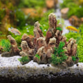 Miniatyrbilde 4 av 5: Akvariedekorasjon fjell, harpiks fiskebol gjemmested stein ornament
