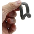 Miniatyrbillede 5 af 5: Flocking Hooks Skridsikre Kroge - Bøjler Flocking Beslag Skab O