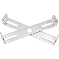 Miniatyrbilde 4 av 4: 4 stk. taklampe opphengsplate 105mm takpendel lysholder med skruer tilbehør for hjemmekontor takbelysning