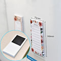 Miniatyrbillede 2 af 3: 5 stk. magnetiske notesblokke til køleskab, magnetiske to-do-liste notesblokke magnet memo pad notesblokke til køleskab