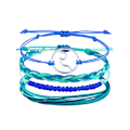 Miniatyrbillede 2 af 5: Surfer Wave Armbånd Ocean Wave Justerbar Vandtæt Håndlavet Fr