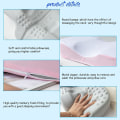 Miniatyrbillede 3 af 5: Memory Foam Nakkepude, Ergonomisk Konturpute, til Nakke, Forbedre Nakkesmerter, Egnet til Sidesovere, Rygsøvn, Kan Bruges Som Skønhedssalonpude (Marineblå)