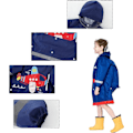 Miniatyrbild 2 av 5: 1 Pack, Barn Regnrock Poncho Jacka Flickor Pojkar Jacka Imp