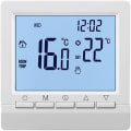 Miniatyrbild 1 av 5: Termostat, Programmerbar Smart Digital Temperaturregulator, med Stor