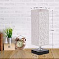 Miniatyrbillede 3 af 5: Lille bordlampe til soveværelse - Minimalistisk natbord i massivt træ