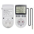 Miniatyrbilde 5 av 5: Termostatkontakt, digital temperaturregulator, digital programmerbar stikkontakt med probe, programmerbar digital timer, varme termostatkontakt for drivhus, akvarium