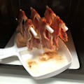 Miniatyrbild 1 av 5: Mikrovågsugnsbricka för bacon, bacon, krispigare,