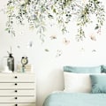 Miniatyrbillede 3 af 5: Et Sæt Voksen Soveværelse Vægstickers - Vægstickers Planter Blomster