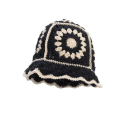 Pikkukuva 4 / 4: Naisten Boho-virkattu beanie-ämpärihattu, kevyt, hengittävä, syksy