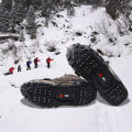 Miniatyrbild 2 av 4: Walk Traction Cleat för att gå på snö och is (1 par) Svart