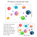 Miniatyrbilde 5 av 5: Glow in the Dark Planets Stars for Ceiling Wall Decals Glow Solar System Galaxy