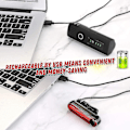 Miniatyrbild 5 av 5: Cykellampset, USB-laddningsbart cykellampset LED-cykellampa
