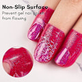Miniatyrbild 4 av 5: 50 st nagelskydd, U-formade nagellacksskydd för fingrar P