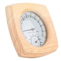 Miniatyrbillede 2 af 5: Træ Sauna Termometer, Digitalt Sauna Rum Termometer, Hygrometer, Fugtighedstemperatur, Egnet til Sauna Rum, Badeværelse, Svederum