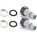 Miniatyrbild 1 av 4: 2 st pool slangadapter, Intex pool slangadapter, pool slangadapter