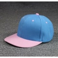 Miniatyrbild 4 av 4: Tvåfärgad Snapback-hatt Platt Baseballkeps Trucker Solid Plain Blank