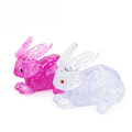 Miniatyrbillede 3 af 3: Krystalpuslespil 3D Kanin