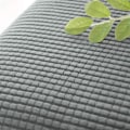 Miniatyrbillede 4 af 4: Pakke Armlæn Beskytter Bløde Stræk Polyester Spandex Stof Vandafvisende Skridsikker Armlæn Overtræk til Stol Sofa Couch, Lysegrå