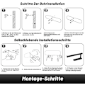 Miniatyrbillede 5 af 5: Indtrækkelig toiletrulleholder, ingen boring rustfrit stål, til køkken,