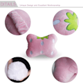 Miniatyrbillede 3 af 5: Memory Foam Rejsepude Nakkepuder Rejsetilbehør Rejser i fly, bus, tog derhjemme (grå memory foam)