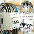Miniatyrbillede 2 af 5: 120 stk. crimp terminal sæt bil elektriske terminaler med crimp bat