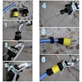 Miniatyrbilde 3 av 5: Slangekrantilkobling, Slangekoblinger, Kranadapter for Slange, Blandebatterikran Slangetilkobling (2 stk)