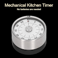 Miniatyrbillede 3 af 5: Mekanisk timer, magnetisk timer, 60 minutters nedtællingstimer med