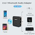 Miniatyrbillede 2 af 4: Bluetooth 5.0 Transmitter, Bluetooth Receiver Bluetooth Adapter med 3.5mm Jack