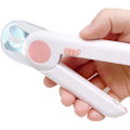 Miniatyrbillede 1 af 5: Katte Negleklipper Neglepolerer Hunde Negleklipper Kæledyr Negleklipper LED Lys Anti-Blod Bit Manicure Tilbehør,Pink
