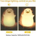 Miniatyrbillede 3 af 5: Led natlys, silikone and natlys med timer, Led natlys