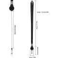 Miniatyrbilde 2 av 5: 5-pak Retractable Rolling Keychain Lanyard For Badge Holder For