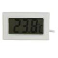 Miniatyrbild 2 av 5: Digital LCD-termometer Temperaturmonitor med extern sond för kylskåp frys frys akvarium - Vit